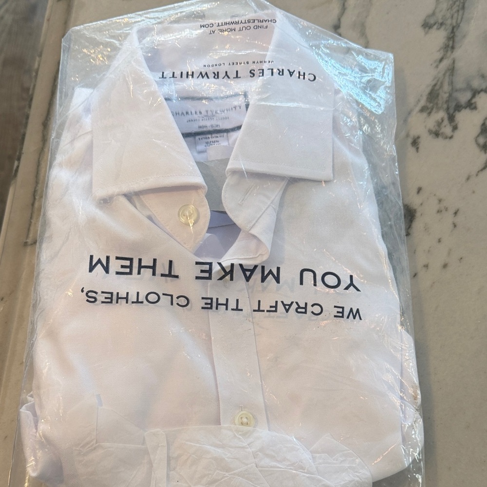 Charles Tyrwhitt Elegant White Dress Shirt